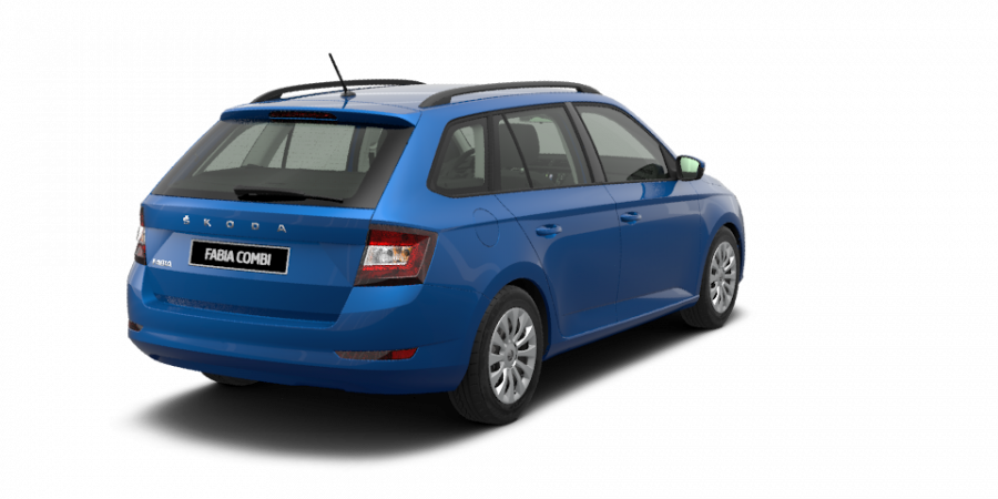 Škoda Fabia, 1,0 TSI 70 kW 5-stup. mech., barva modrá