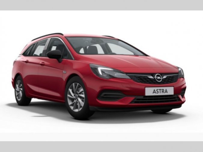 Opel Astra, ST, 1,2 107kW/145k Elegance, barva červená