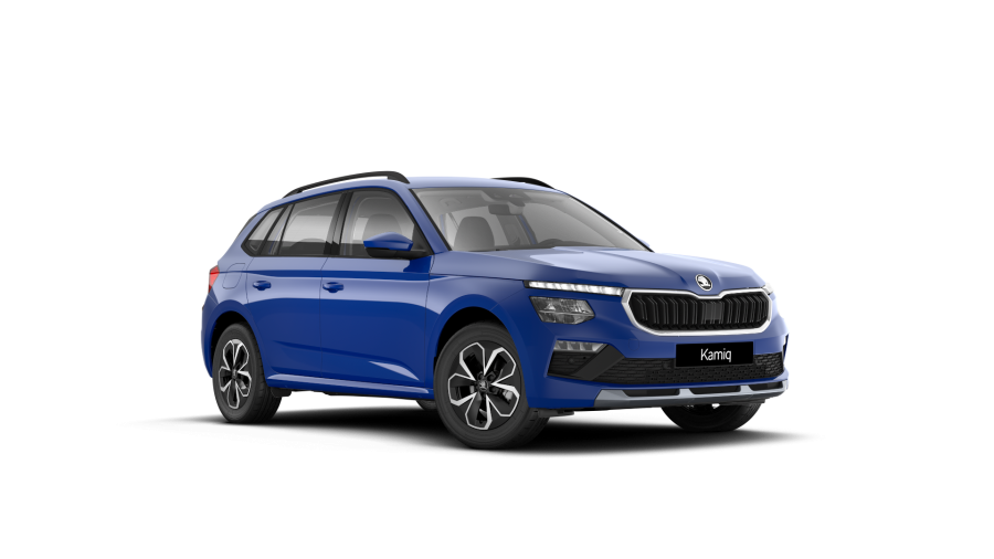 Škoda Kamiq, 1,0 TSI 85 kW 6-stup. mech., barva modrá