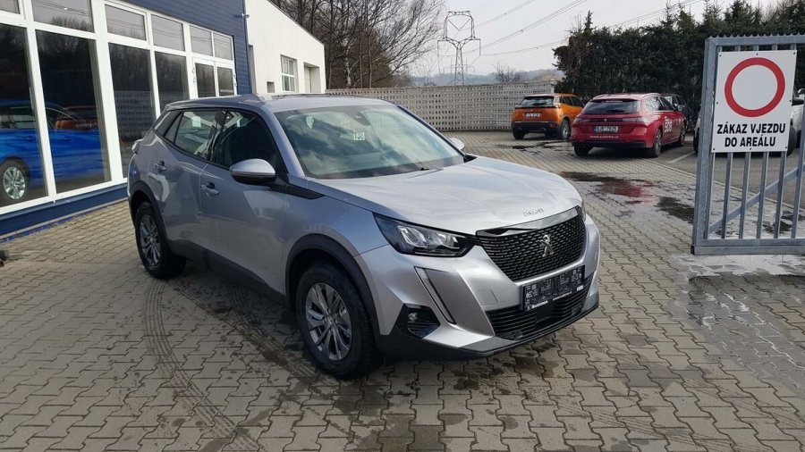 Peugeot 2008, ACTIVE 1.5 BlueHDi 100k MAN6, barva šedá
