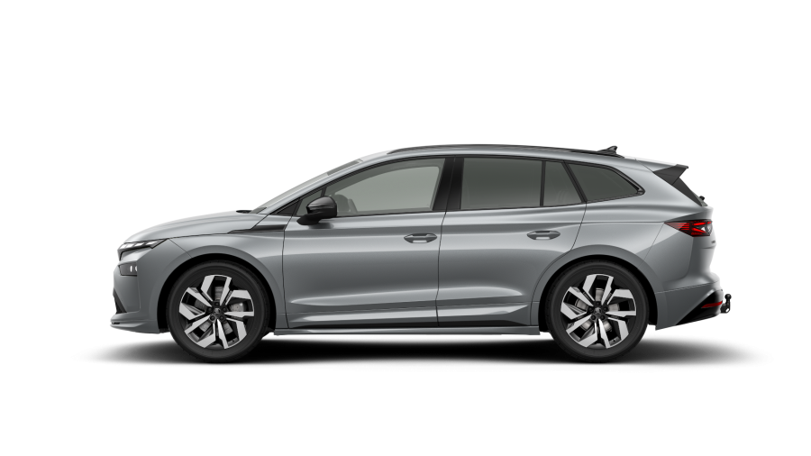 Škoda Enyaq iV, 82 kWh 210 kW 1° automatická, barva stříbrná