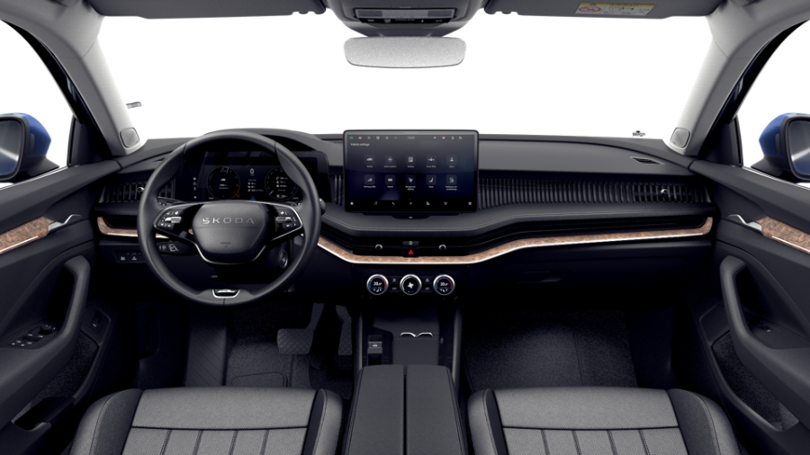Škoda Superb, 2,0 TDI 142 kW 7° automatická DSG 4x4, barva modrá