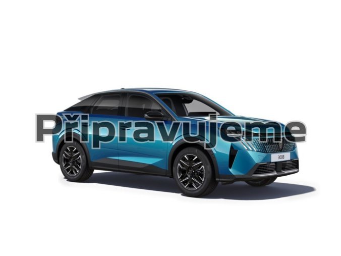 Peugeot 3008, Peugeot 3008 ALLURE Hybrid 145 e-DCS6, barva modrá