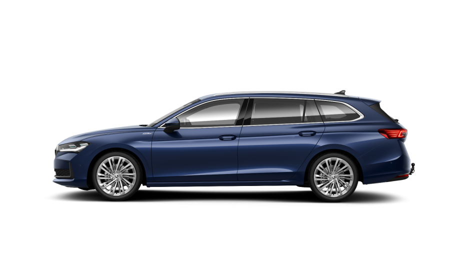 Škoda Superb, 2,0 TDI 110 kW 7-stup. automat., barva modrá