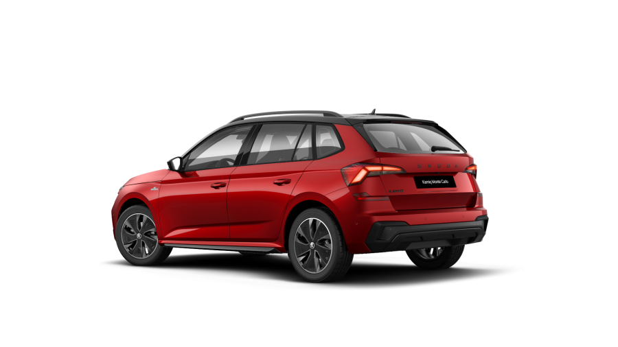 Škoda Kamiq, 1,5 TSI 110 kW 6-stup. mech., barva červená