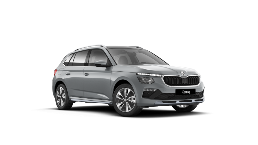 Škoda Kamiq, 1,0 TSI 85 kW 7° automatická DSG, barva stříbrná