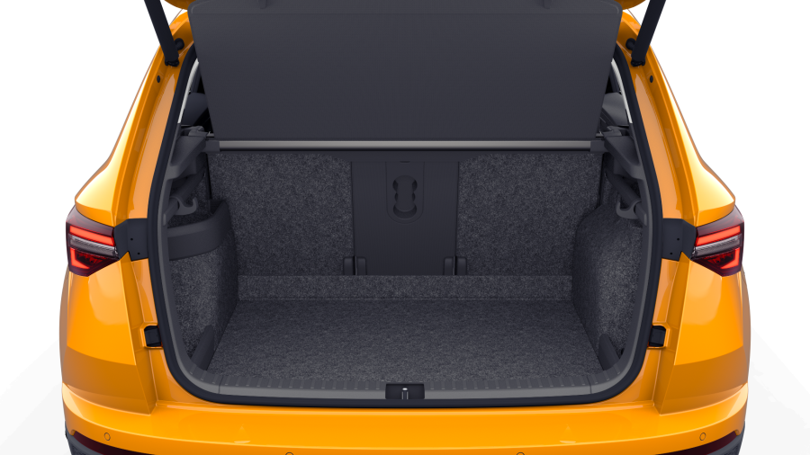 Škoda Karoq, 1,5 TSI 110 kW 6-stup. mech., barva oranžová