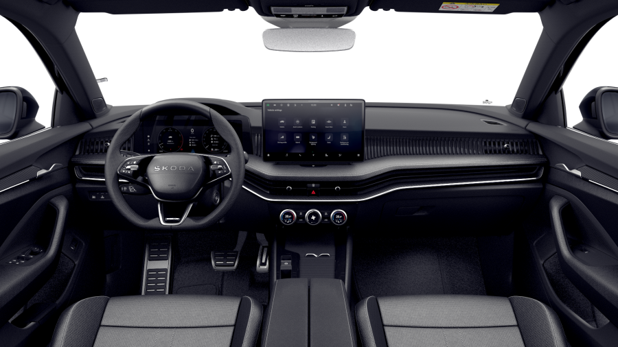 Škoda Superb, 2,0 TSI 195 kW 7-stup. automat. 4x4, barva černá