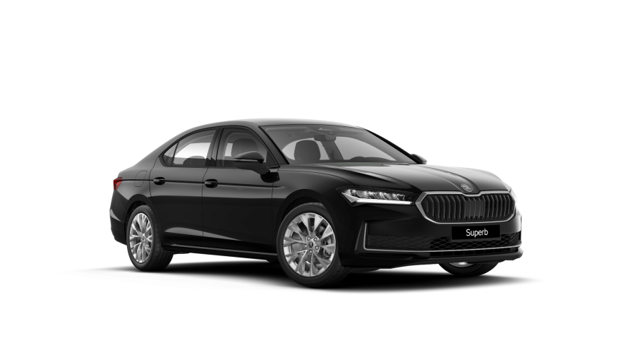 Škoda Superb, 2,0 TDI 110 kW 7° automatická DSG, barva černá