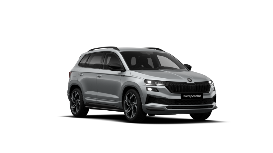 Škoda Karoq, 1,5 TSI 110 kW 7-stup. automat., barva stříbrná