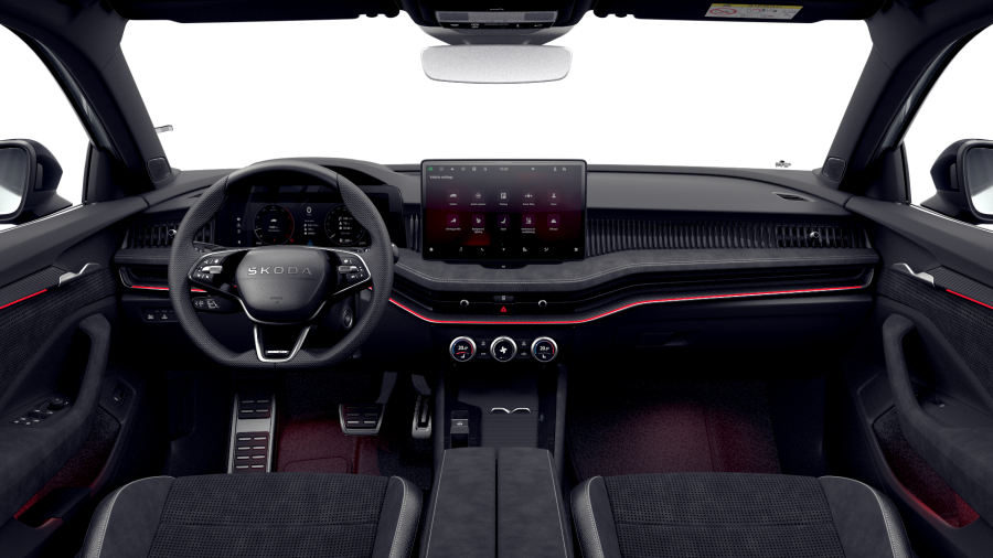 Škoda Superb, 2,0 TDI 142 kW 7° automatická DSG 4x4, barva stříbrná