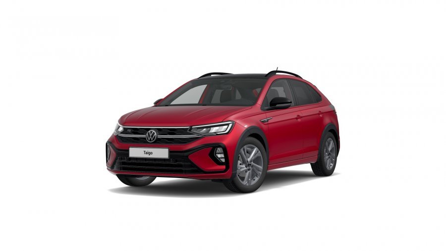Volkswagen Taigo, Taigo R-Line 1,0 TSI 7DSG, barva červená