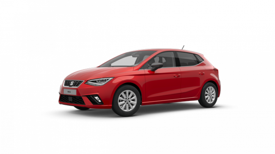 Seat Ibiza, Xcellence 1.0 TSI 115k, barva červená