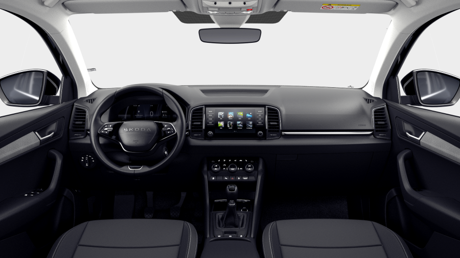 Škoda Karoq, 1,5 TSI 110 kW 6° manuální, barva černá