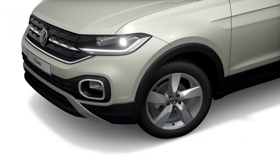 Volkswagen T-Cross, T-Cross Style 1,0 TSI 81 kW 6G, barva šedá