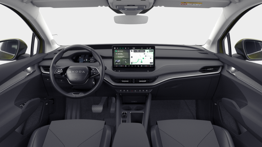 Škoda Enyaq iV, 82 kWh 1° automatická, barva zelená