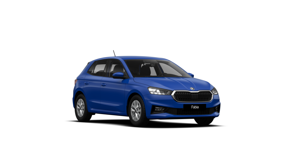 Škoda Fabia, 1,0 TSI 85 kW 6-stup. mech., barva modrá