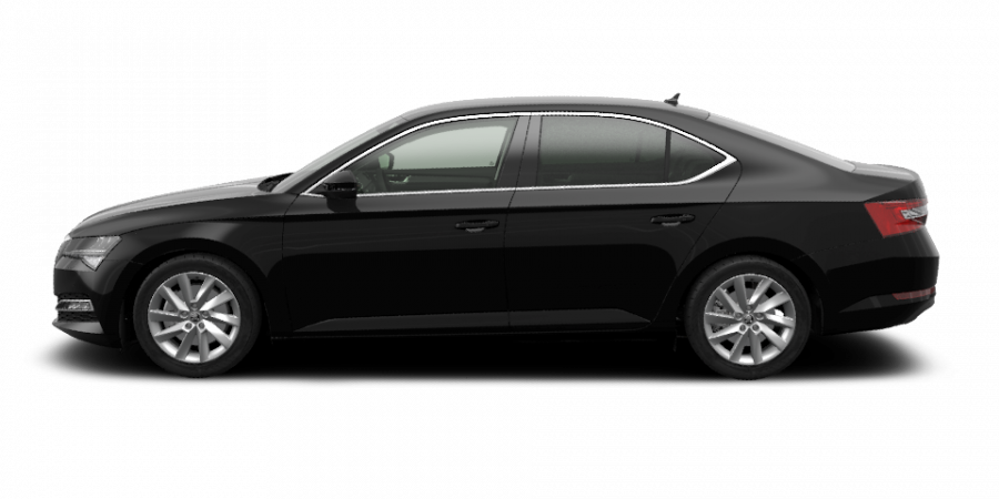 Škoda Superb, 2,0 TDI 110 kW 7-speed automat., barva černá