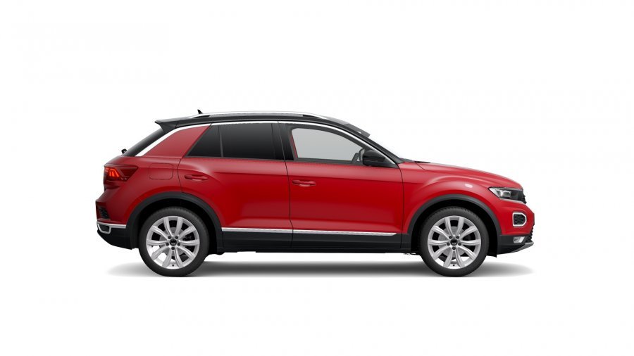 Volkswagen T-Roc, T-Roc Sport 1,5 TSI ACT 7DSG, barva červená