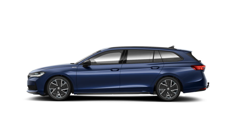 Škoda Superb, 2,0 TDI 110 kW 7-stup. automat., barva modrá