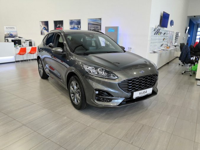 Ford Kuga, ST-Line X, 5dveřová, 1.5 EcoBoost 110 kW/150 k, 6st. manuální, barva šedá