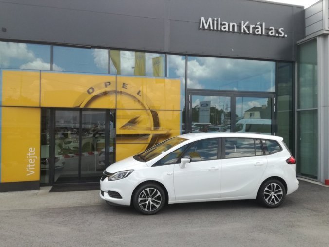 Opel Zafira, SMILE 1.6Turbo 100kW MT6, barva modrá