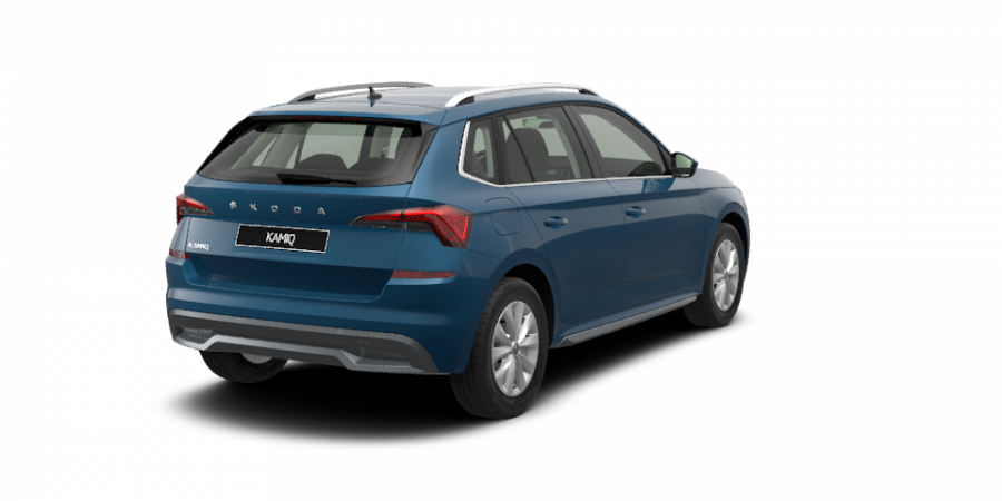 Škoda Kamiq, 1,0 TSI 85 kW 6-stup. mech., barva modrá