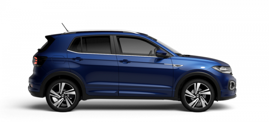 Volkswagen T-Cross, Style 1.0 TSI 85 kW 7DSG, barva modrá