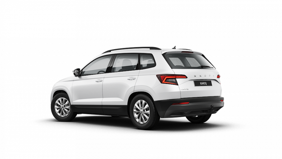 Škoda Karoq, 1,5 TSI 110 kW 6-stup. mech., barva bílá