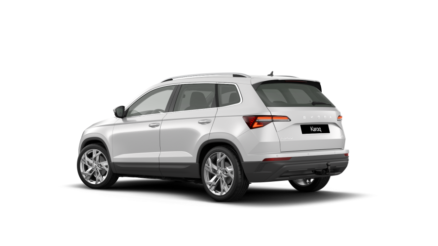 Škoda Karoq, 2,0 TDI 110 kW 7° automatická DSG 4x4, barva bílá