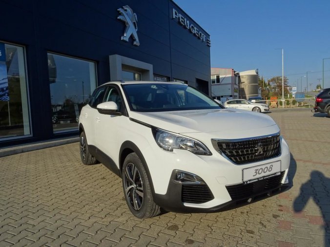 Peugeot 3008, ACTIVE 1.5 BlueHDi 130 MAN6, barva bílá