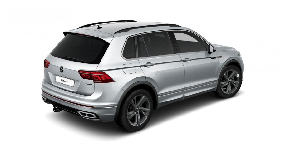 Volkswagen Tiguan, Tiguan R-Line 2,0 TDI 110 kW 4M 7DSG, barva stříbrná