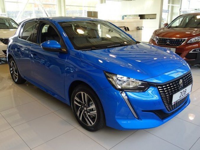 Peugeot 208, ALLURE 1.2 PureTech 100k S&S MAN6, barva modrá