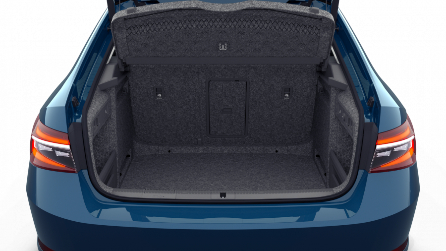 Škoda Superb, 2,0 TDI 110 kW 7-stup. automat., barva modrá