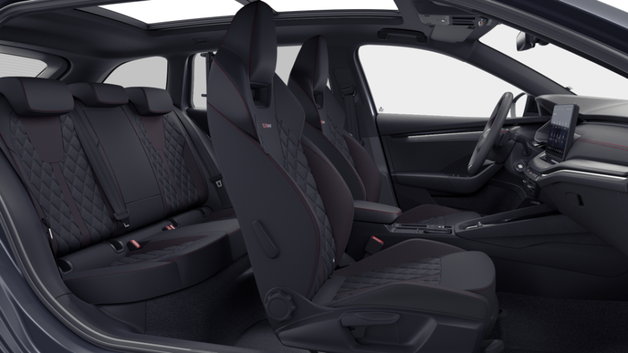 Škoda Octavia, 2,0 TSI 195 kW 7° automatická DSG, barva šedá