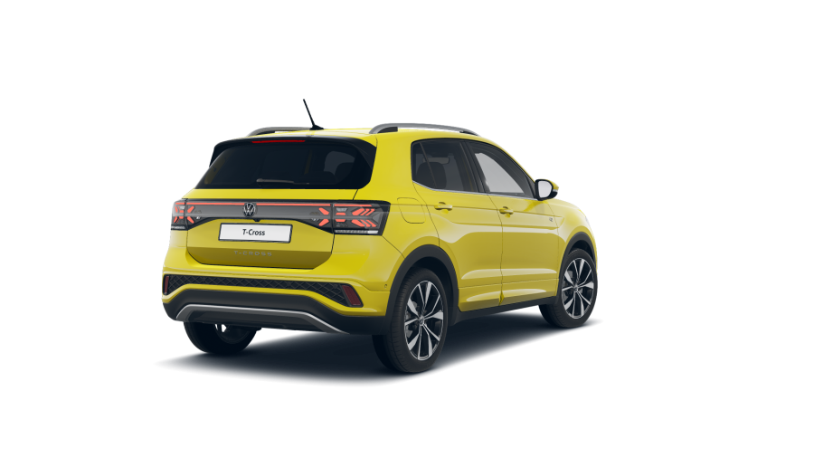 Volkswagen T-Cross, T-Cross R-Line 1.5 TSI 110 kW 7DSG, barva žlutá