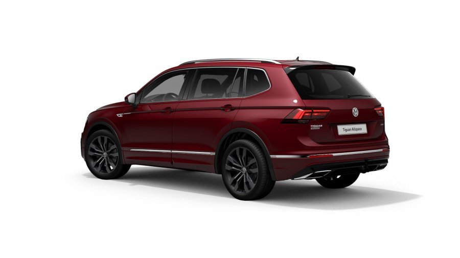 Volkswagen Tiguan Allspace, Allspace Highline 2,0 TDI 4M 7DSG, barva červená