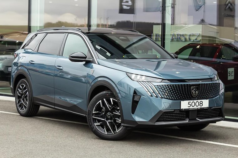 Peugeot 5008, Peugeot 5008 1,2 GT Hybrid 145 e-DCS6, barva modrá