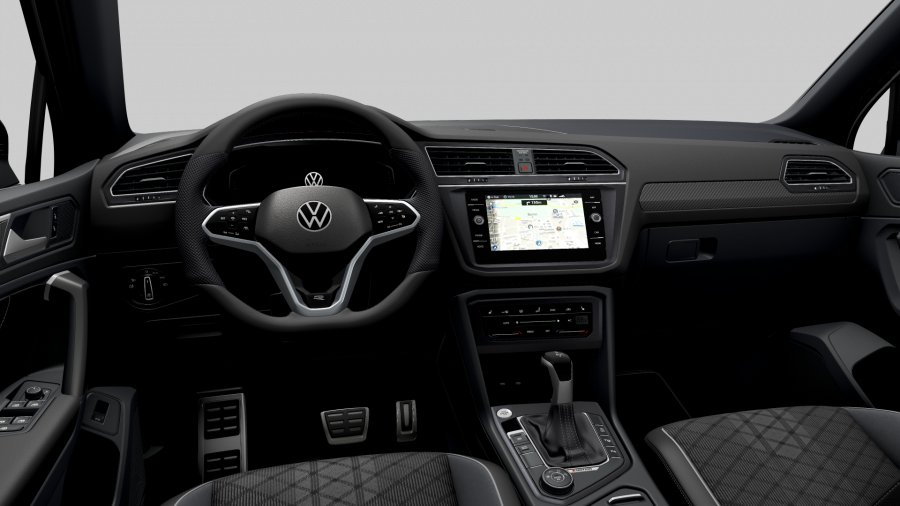 Volkswagen Tiguan, Tiguan R-Line 2,0 TDI 110 kW 4M 7DSG, barva černá