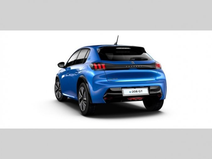 Peugeot 208, e-GT 136k 50 kWh, barva modrá