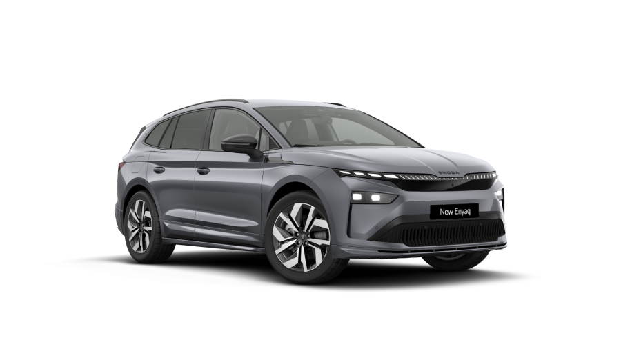 Škoda Enyaq iV, 82 kWh 1-stup. automat. 4x4, barva šedá
