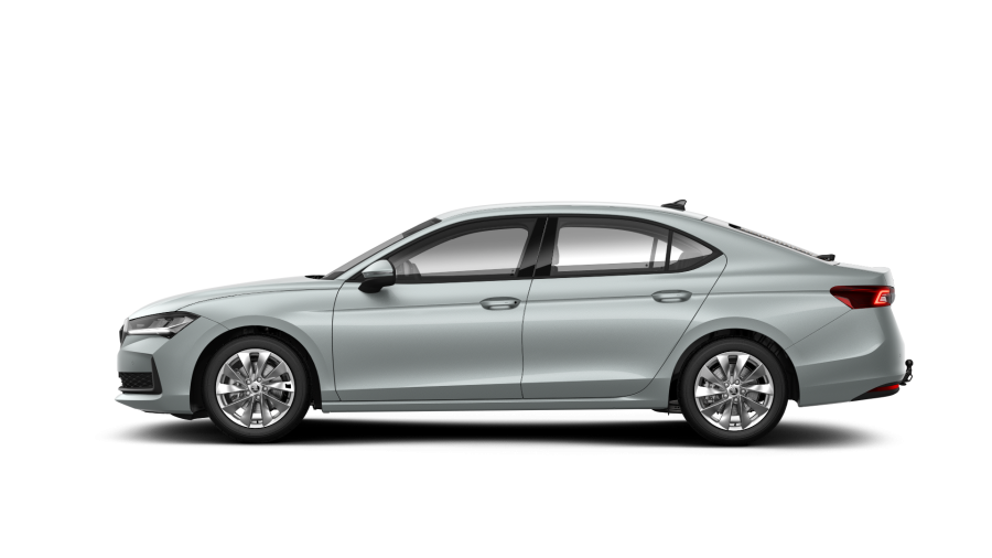 Škoda Superb, 1,5 TSI m-HEV 110 kW 7-stup. automat., barva stříbrná
