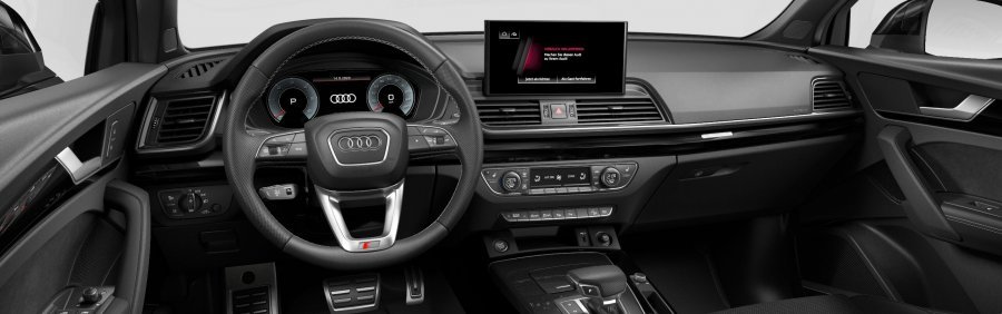Audi Q5 Sportsback, Q5 SB S line 40 TDI 150kW quattro, barva modrá