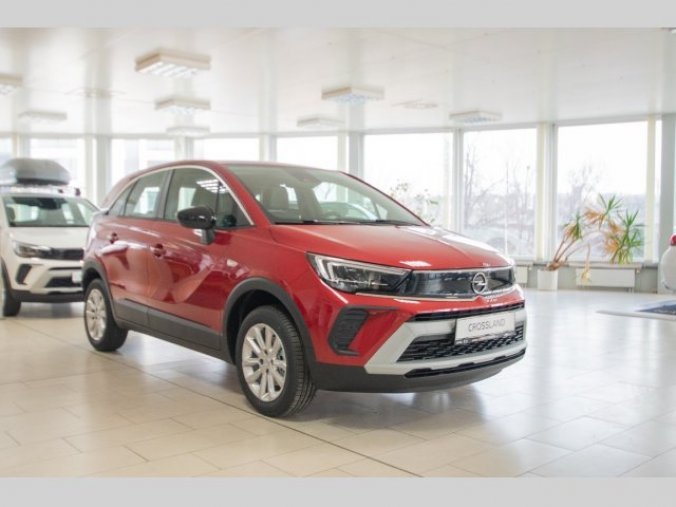 Opel Crossland X, Super COOL 1.2 Turbo 96 kW MT6, barva červená