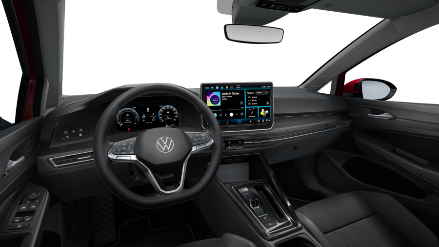 Volkswagen Golf Variant, Golf Variant Style 1,5 eTSI 7DSG mHEV, barva červená