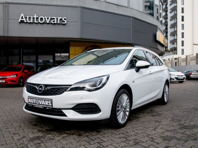 Opel Astra, ST Elegance 1.2 Turbo MT6, barva bílá