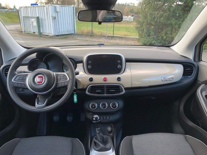 Fiat 500X, 500X 1.6E-TorQ 110k Urban, barva béžová
