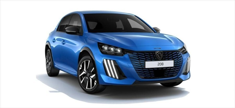 Peugeot 208, Peugeot 208 1,2   GT Hybrid 145 e-DCS6, barva modrá