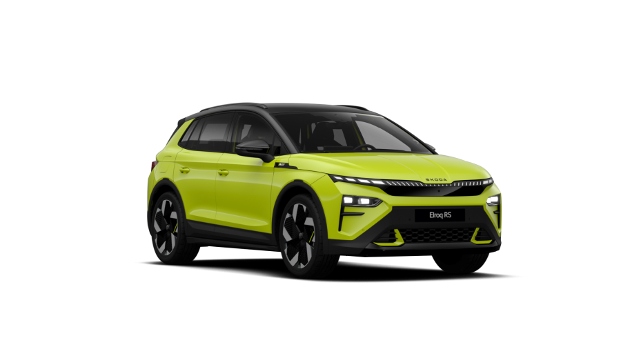 Škoda Elroq, 82 kWh 250 kW 1° převodovka 4x4, barva zelená