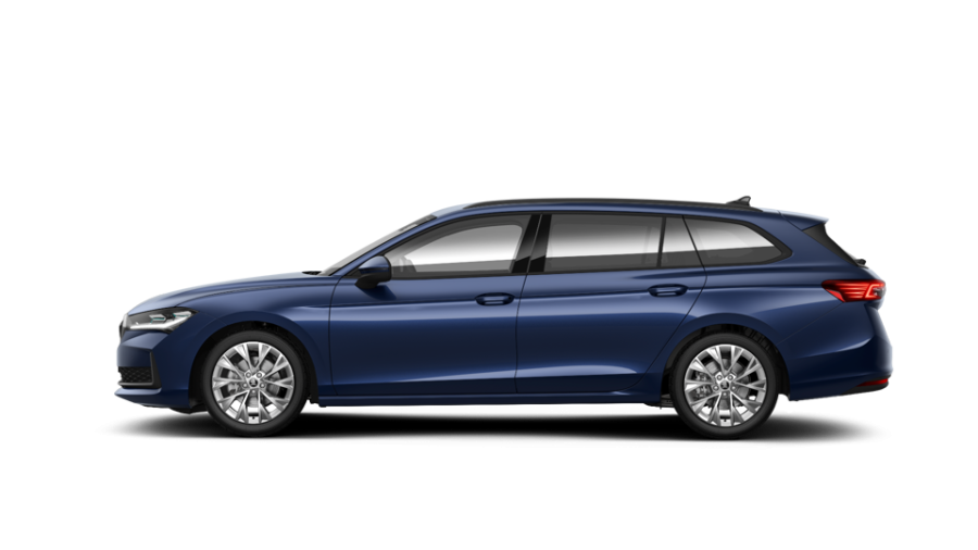 Škoda Superb, 2,0 TDI 110 kW 7-stup. automat., barva modrá